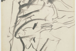 Willem de Kooning. Untitled. 1966. Charcoal on paper, 10 x 8&#34; (25.4 x 20.3 cm). Gift of Jan Christiaan Braun in honor of Rudi Fuchs. © 2012 The Willem de Kooning Foundation/Artists Rights Society (ARS), New York