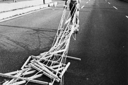 Papo Colo. 1977. Superman 51. Documentation of performance. Courtesy the artist