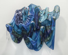Kevin Beasley. Untitled (Sea). 2016. House dresses, resin and fiberglass, 82 × 96 × 26 1/2″ (208.3 × 243.8 × 67.3 cm). Gift of Marie-Josée and Henry R. Kravis