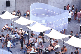 ROY. subWave. 2001. Young Architects Program 2001, MoMA PS1, New York, winner