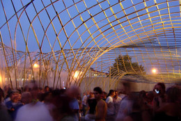 nARCHITECTS. Canopy. 2004. Young Architects Program 2004, MoMA PS1, New York, winner