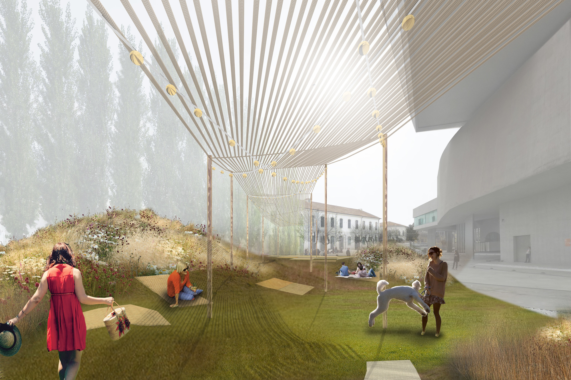 CORTE. Great Land. 2015. Young Architects Program 2015, MAXXI, Rome