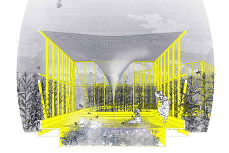 Beals &amp; Lyon Architects. El jardín de senderos que se bifurcan (The Garden of Forking Paths). 2012. Young Architects Program 2012, CONSTRUCTO, Santiago, winner