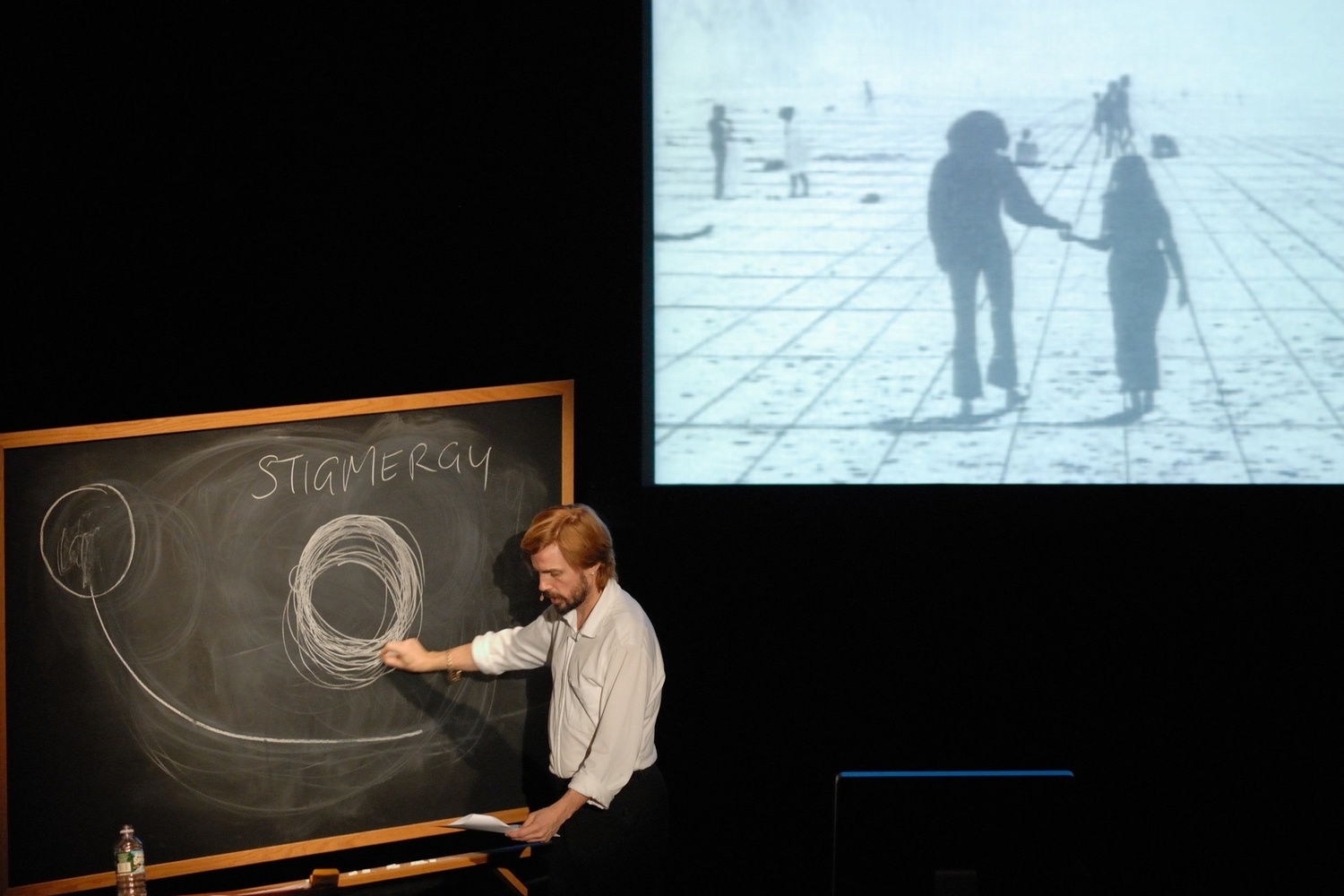 Mark Leckey. Mark Leckey in the Long Tail. 2009. Performed at The Abrons Arts Center, 2009. © 2009 Mark Leckey and Gavin Brown’s enterprise, NY. Photo: Amy C. Elliot