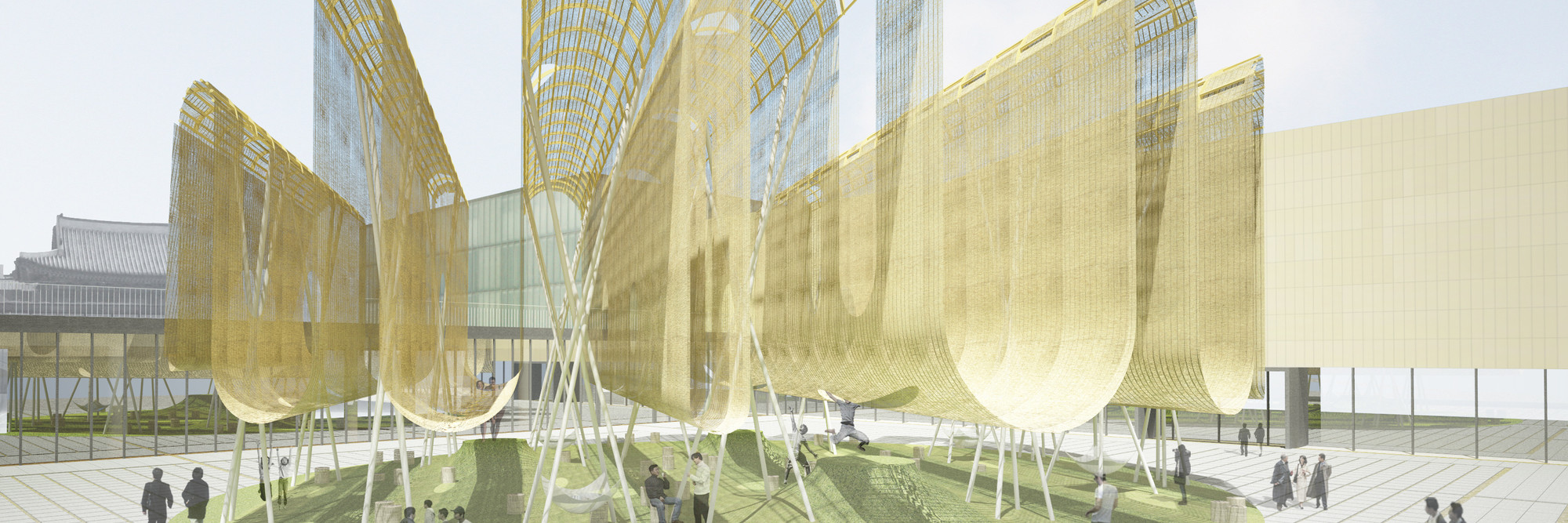SoA (Society of Architecture). Roof Sentiment. 2015. Young Architects Program 2015, MMCA, Seoul winner