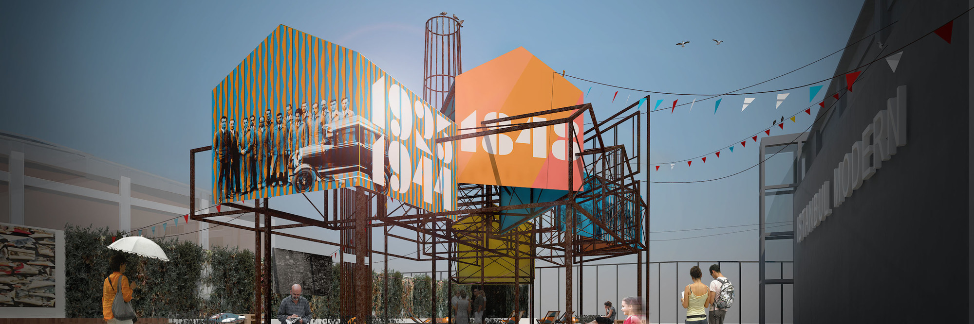 PATTU. ALL THAT IS SOLID. 2015. Young Architects Program 2015, Istanbul Modern, winner
