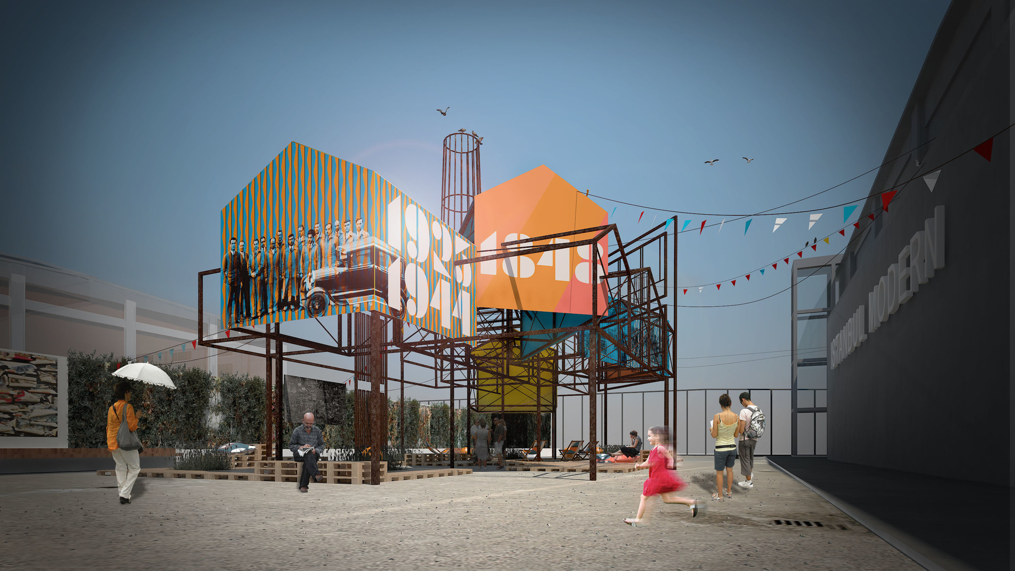 PATTU. ALL THAT IS SOLID. 2015. Young Architects Program 2015, Istanbul Modern, winner