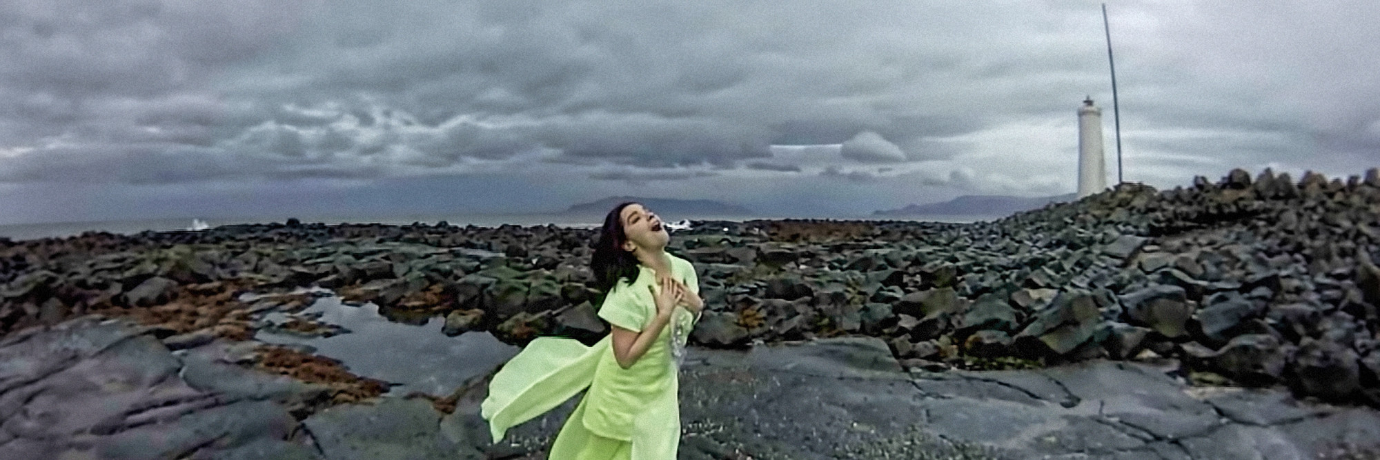 Bjork. Still from Stonemilker. 2015. Courtesy Wellhart Ltd &amp; One Little Indian​