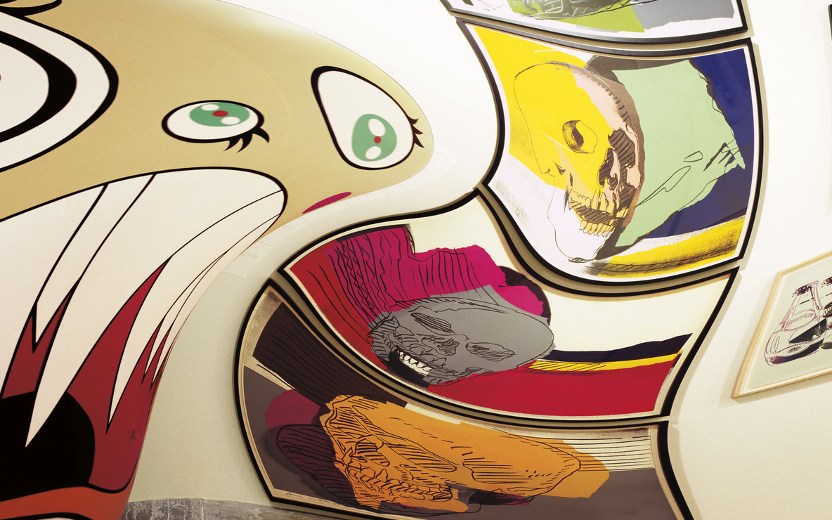 Louise Lawler. *Pollyanna (adjusted to fit)*, distorted for the times. 2007/2008/2012. As adjusted for the MoMA exhibition WHY PICTURES NOW, 2017. Dimensions variable. Courtesy the artist and Metro Pictures. © 2017 Louise Lawler