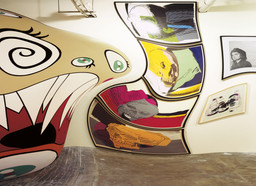 Louise Lawler. Pollyanna (adjusted to fit), distorted for the times. 2007/2008/2012. As adjusted for the MoMA exhibition WHY PICTURES NOW, 2017. Dimensions variable. Courtesy the artist and Metro Pictures. © 2017 Louise Lawler