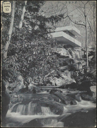 Cover of A new house by Frank Lloyd Wright on Bear Run, Pennsylvania (New York: The Museum of Modern Art, 1938)