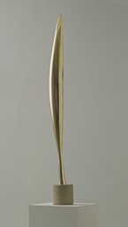 Constantin Brancusi (French, born Romania. 1876–1957). Bird in Space. 1928. Bronze, 54 × 8 1/2 × 6 1/2″ (137.2 × 21.6 × 16.5 cm). Given anonymously. © 2017 Artists Rights Society (ARS), New York/ADAGP, Paris