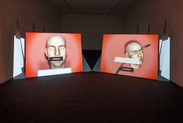 Installation view of Ed Atkins at MoMA PS1, January 20–April 14, 2013. Photo: Matthew Septimus