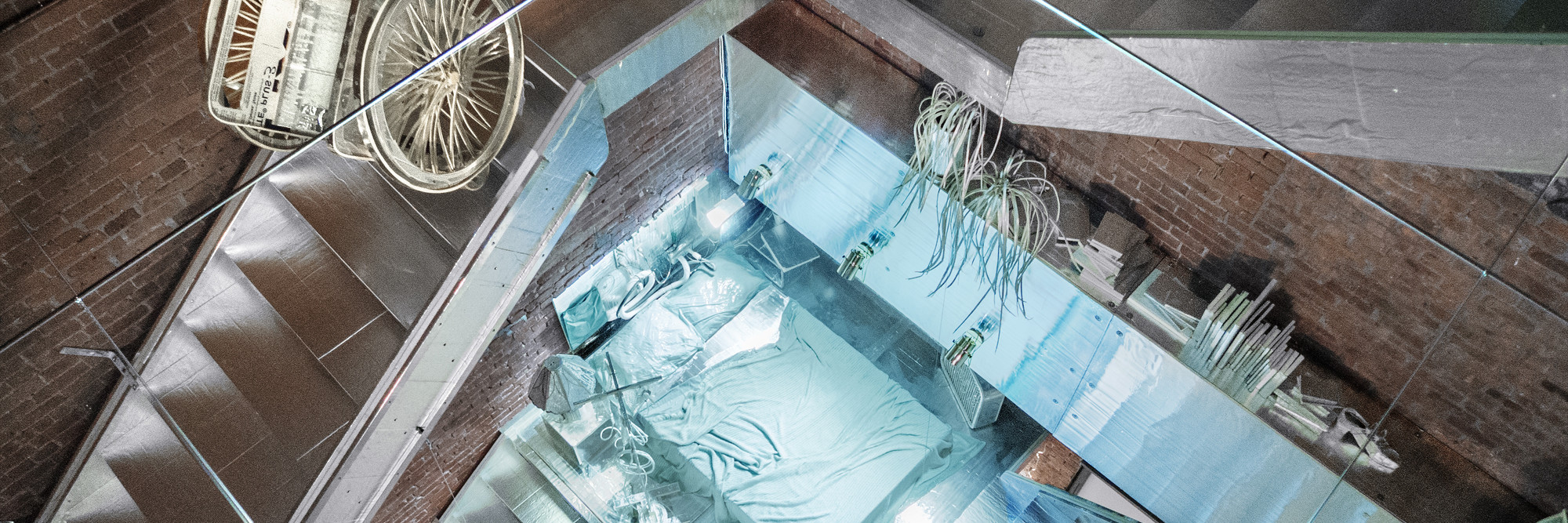Installation view of Samara Golden: The Flat Side of the Knife at MoMA PS1, October 26, 2014–August 30, 2015. Photo: Samara Golden