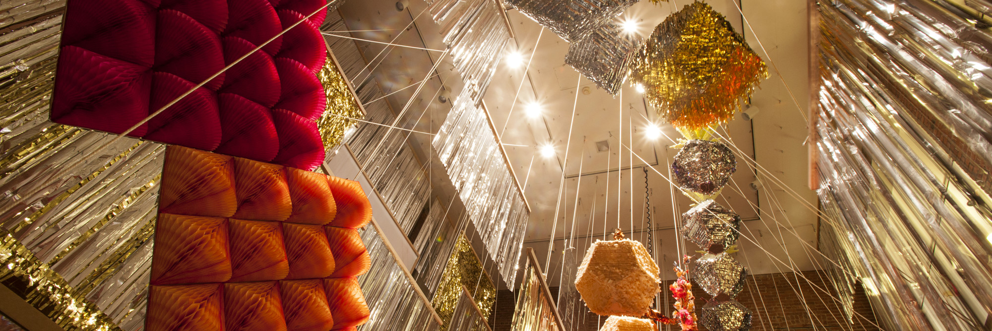 Installation view of CONFETTISYSTEM: 100 Arrangements at MoMA PS1, January 20–March 31, 2013. Photo: Matthew Septimus