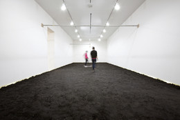 Installation view of Lara Favaretto: Just Knocked Out at MoMA PS1, May 3–September 10, 2012. Photo: Matthew Septimus