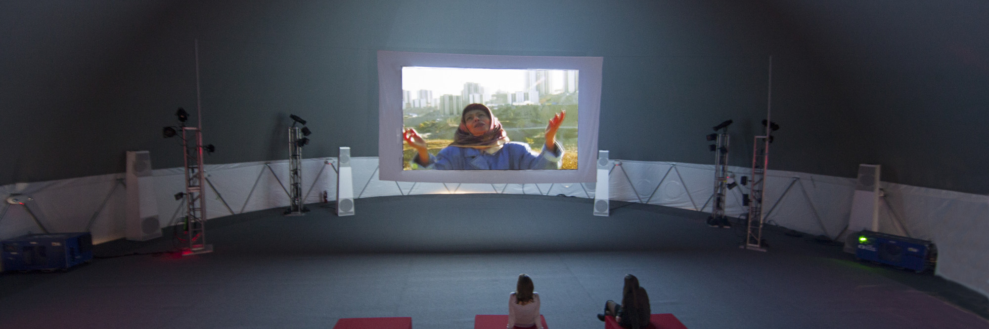 Installation view of Ferhat Özgür: I Can Sing at MoMA PS1, October 25, 2012–January 19, 2013. Photo: Matthew Septimus