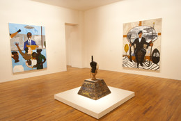 Installation view of Henry Taylor at MoMA PS1, January 29–April 9, 2012. Photo: Matthew Septimus