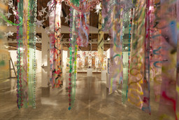 Installation view of Thomas Lanigan-Schmidt: Tender Love Among the Junk at MoMA PS1, November 18, 2012–April 7, 2013. Photo: Matthew Septimus