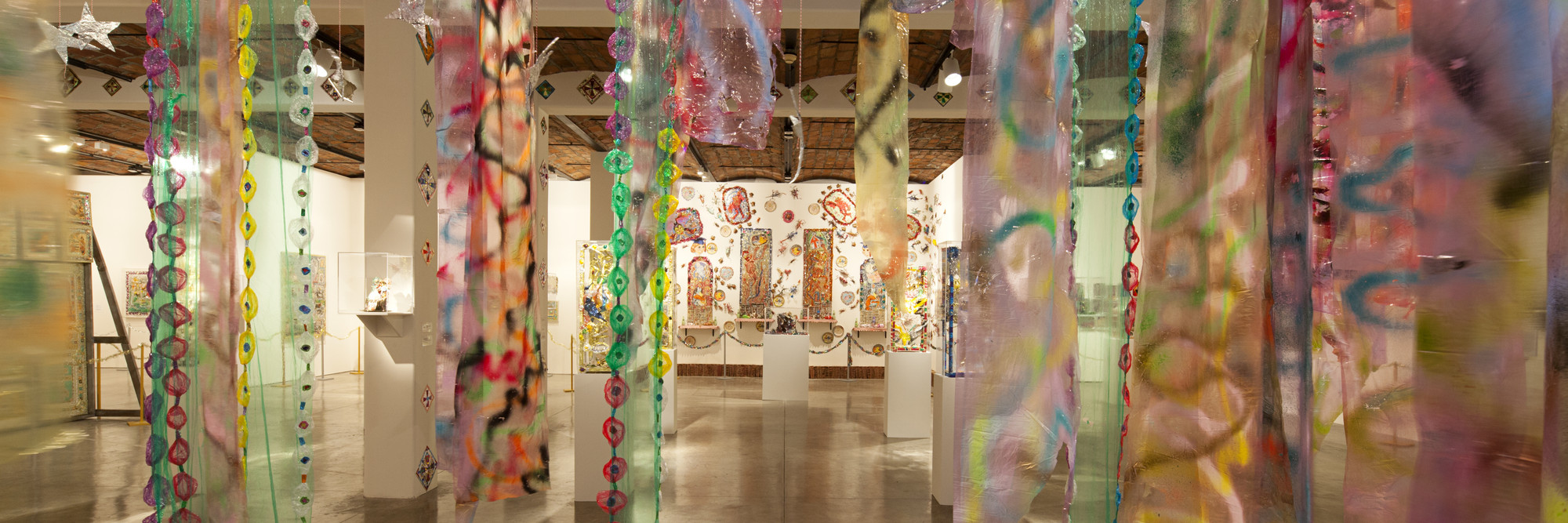 Installation view of Thomas Lanigan-Schmidt: Tender Love Among the Junk at MoMA PS1, November 18, 2012–April 7, 2013. Photo: Matthew Septimus
