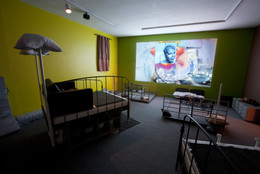 Installation view of Ryan Trecartin: Any Ever at MoMA PS1, June 19–September 3, 2011. Photo: Matthew Septimus