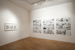 Installation view of George Kuchar: Pagan Rhapsodies at MoMA PS1, November 20, 2011–January 15, 2012. Photo: Matthew Septimus