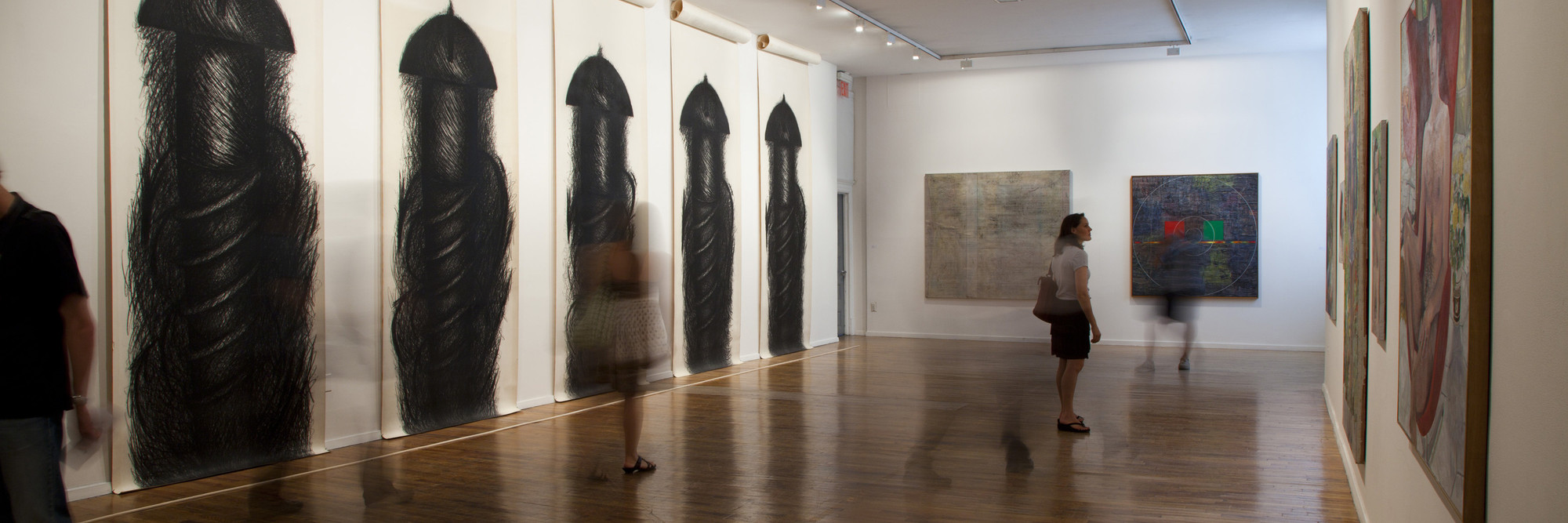 Installation view of GNY: Rotating Gallery 3 The Comfort of Strangers at MoMA PS1, July 31–September 5, 2010. Photo: Zach Dilgard