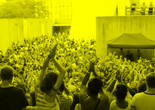 MoMA PS1’s Warm Up 2014. Image courtesy of MoMA PS1. Photo by Charles Roussel.