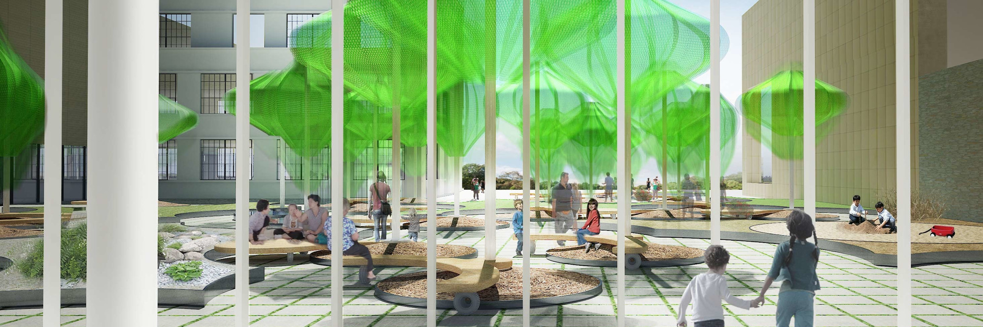 Lifethings. Centreefugal Park. 2017. Young Architects Program 2017, MMCA, Seoul winner