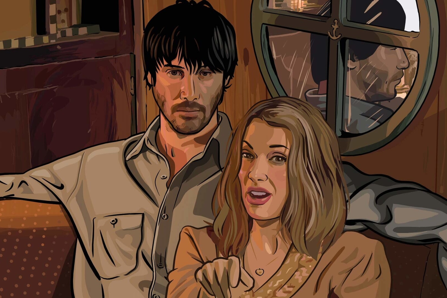 A Scanner Darkly. 2006. USA. Directed by Richard Linklater. Courtesy of Photofest