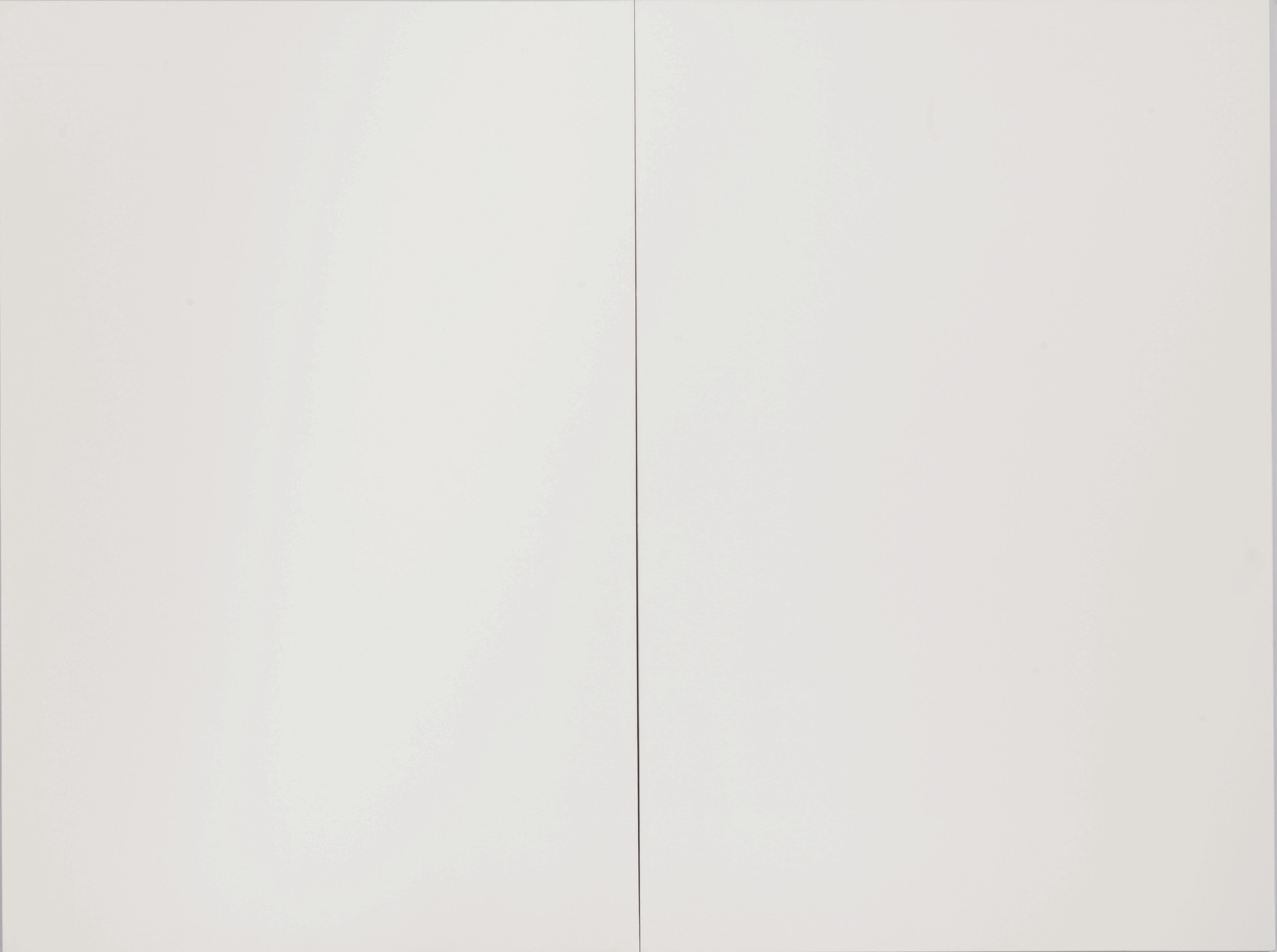 Robert Rauschenberg. White Painting. 1951