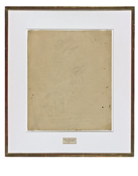 Erased de Kooning Drawing