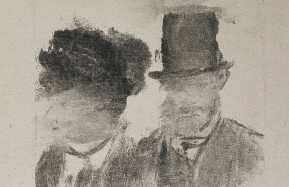 Edgar Degas Monotype