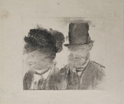 Heads of a Man and a Woman (Homme et femme, en buste)