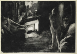 The Fireside (Le Foyer [La Cheminée])