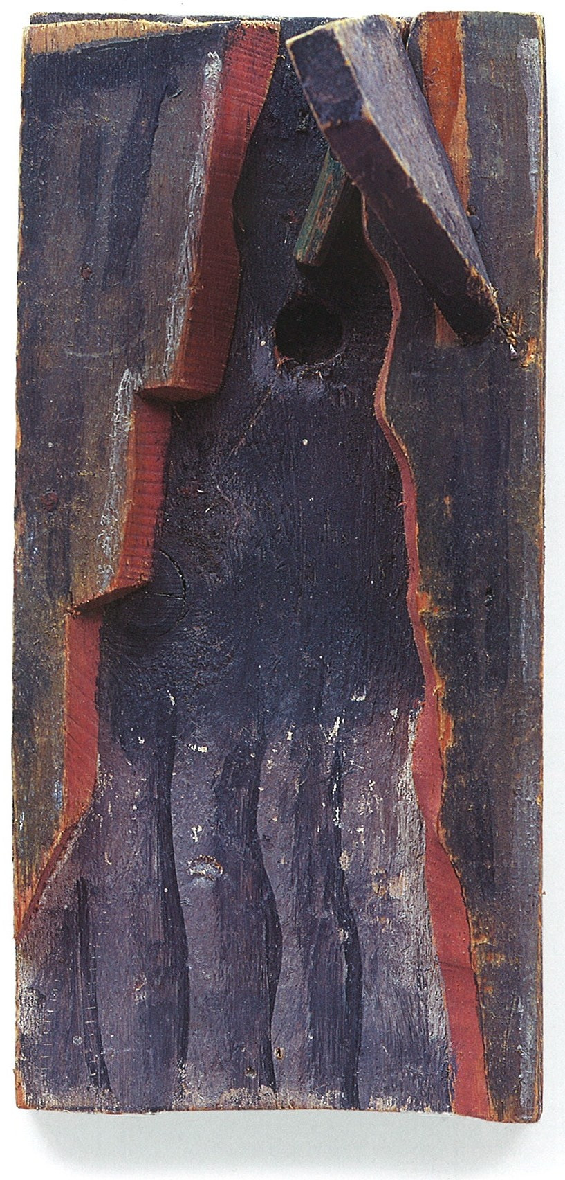 *Abstracción con maderas superpuestas (Abstraction with superimposed wood pieces)*