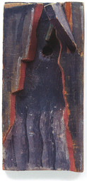 Abstracción con maderas superpuestas (Abstraction with superimposed wood pieces)