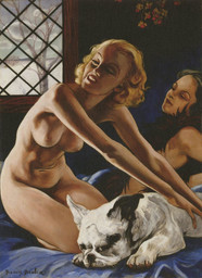 Femmes au bull-dog (Women with Bulldog)