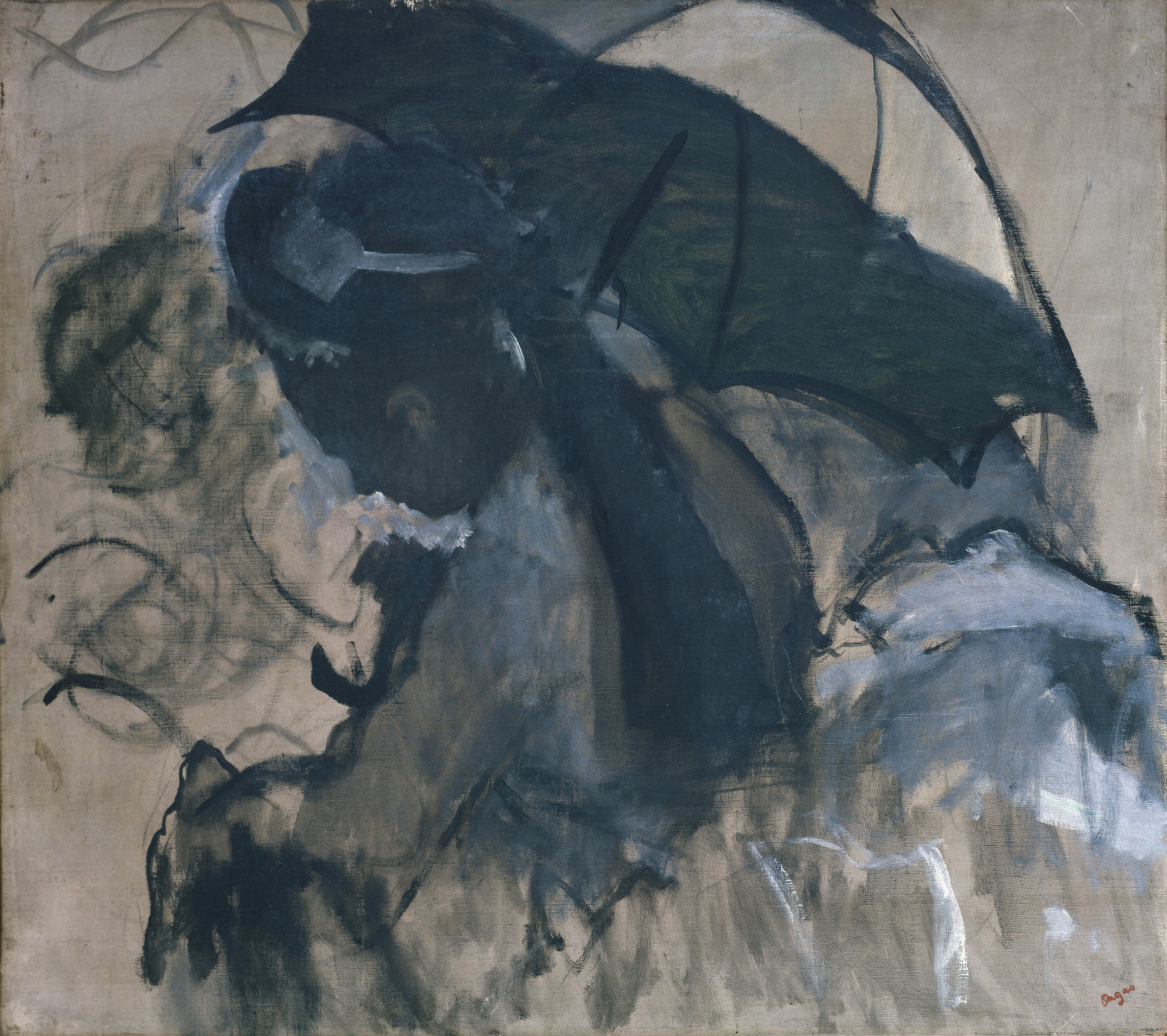 *Lady with a Parasol (Femme à l’ombrelle)*