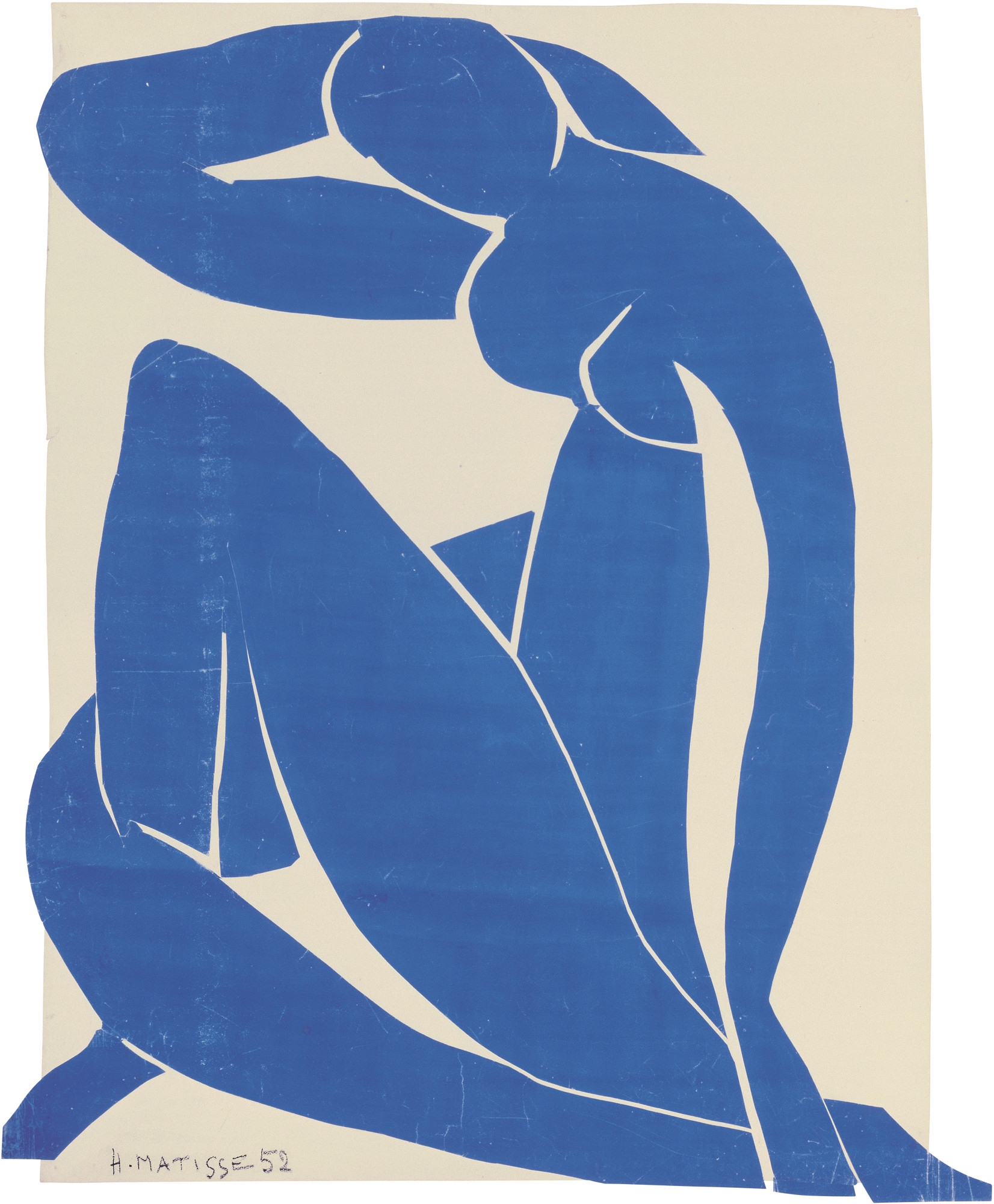 Henri Matisse. Blue Nude II. 1952