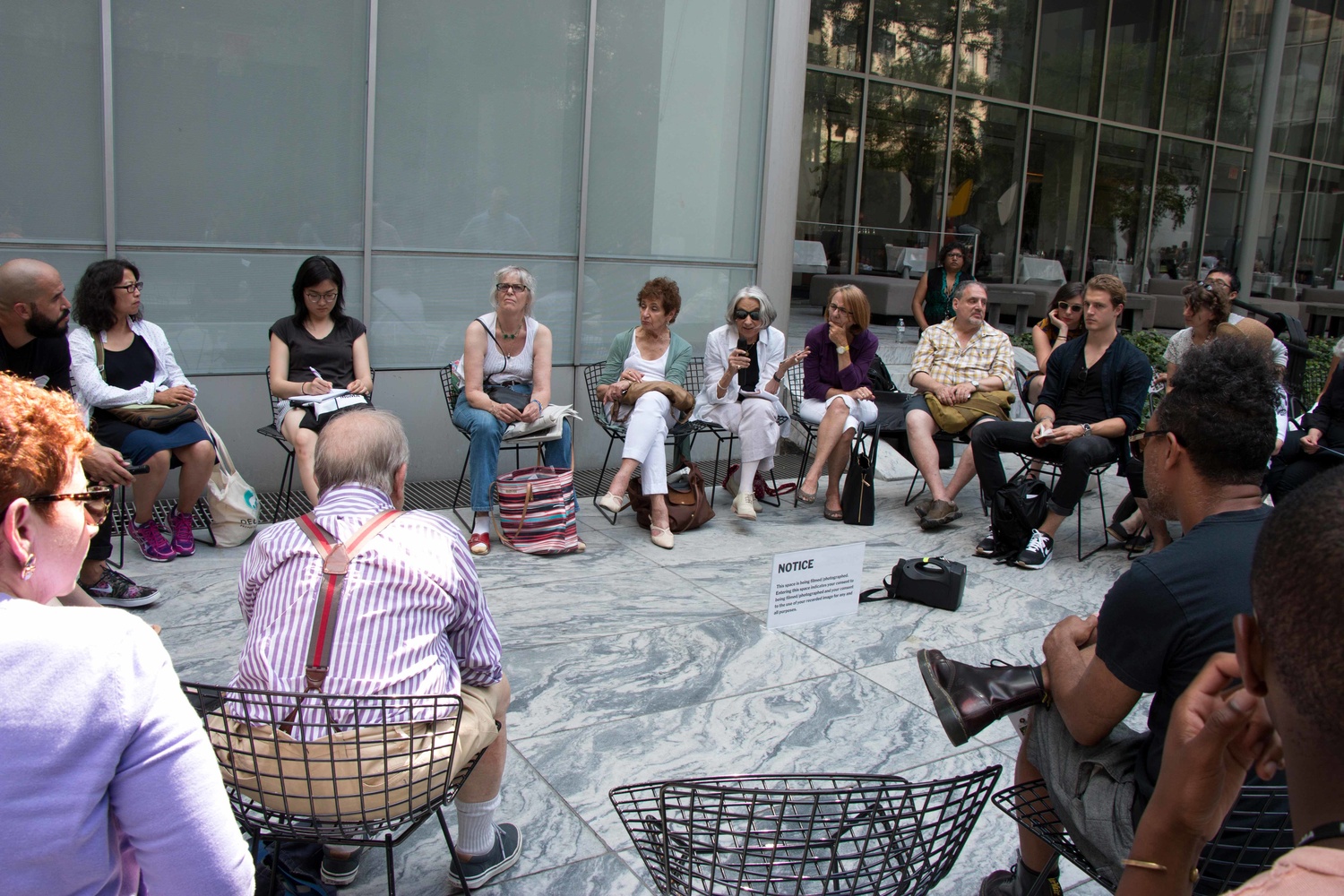 Agora, July 2016, The Museum of Modern Art. Photo: Manuel Martagon. © 2017 The Museum of Modern Art, New York