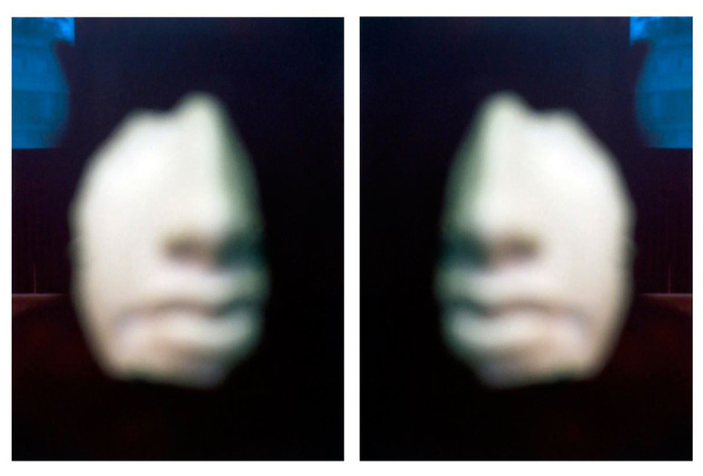 Terry Adkins. Contemplatio. 2013. Digital print mounted on board, two parts. © Estate of Terry Adkins. Courtesy Salon 94 and the Estate of Terry Adkins
