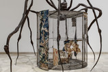 Spider (Cell), 1997. Steel, tapestry, wood, glass, fabric, rubber, silver, gold, and bone. Collection The Easton Foundation, New York. © 2017 The Easton Foundation/Licensed by VAGA, NY. LN2017.737