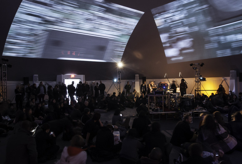 Modules: Liz Magic Laser. 2012. Performed at MoMA PS1 as part of VW Sunday Sessions © 2012 MoMA PS1, New York.