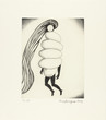 Louise Bourgeois. Spiral Woman. 2003. Drypoint and engraving, sheet: 17 x 15″ (43.2 x 38.1 cm). The Museum of Modern Art, New York. Gift of the artist. © 2017 The Easton Foundation/Licensed by VAGA, NY