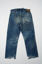 Levi Strauss & Co. waist overalls, 1890. Courtesy Levi Strauss & Co. Archives (San Francisco)