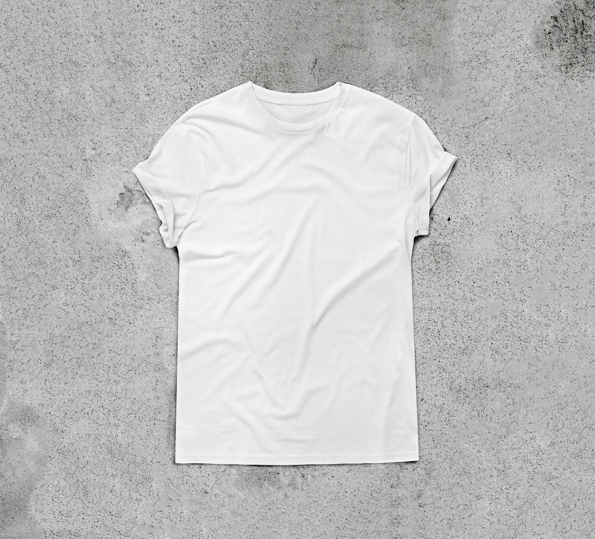 Unknown designer. White T-shirt. Cotton. 29 x 35 1/2" (73.7 x 90.2 cm) (irreg). Gift of the manufacturer. Image courtesy Shutterstock/SFIO CRACHO 2017