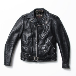 One-Star Perfecto Leather Motorcycle Jacket, late 1950’s. Courtesy of Schott NYC