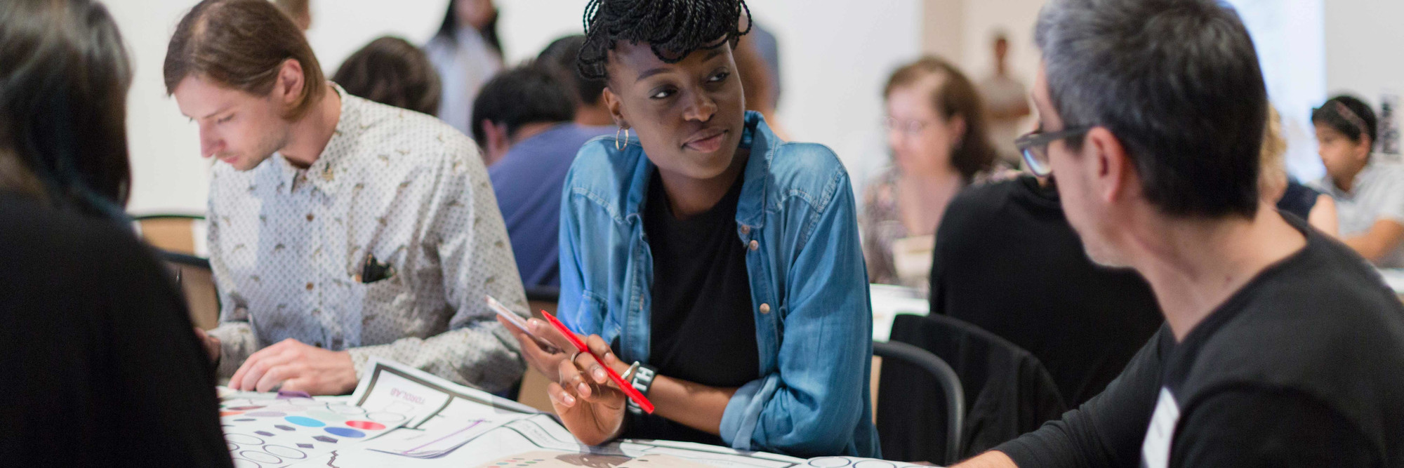 Torolab&#39;s Transborder Workshop: Usonian Walls, September 14, 2017, The Museum of Modern Art. Photo: Beatriz Meseguer/onwhitewall.com. © 2017 The Museum of Modern Art, New York