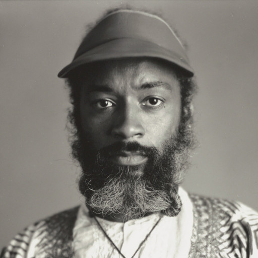 Timothy Greenfield-Sanders. Photograph of David Hammons. 1980. Gelatin silver print, 16 x 20" (40.6 x 50.8 cm). Timothy Greenfield-Sanders “Art World” Collection. The Museum of Modern Art Archives, New York. © 2017 Timothy Greenfield-Sanders